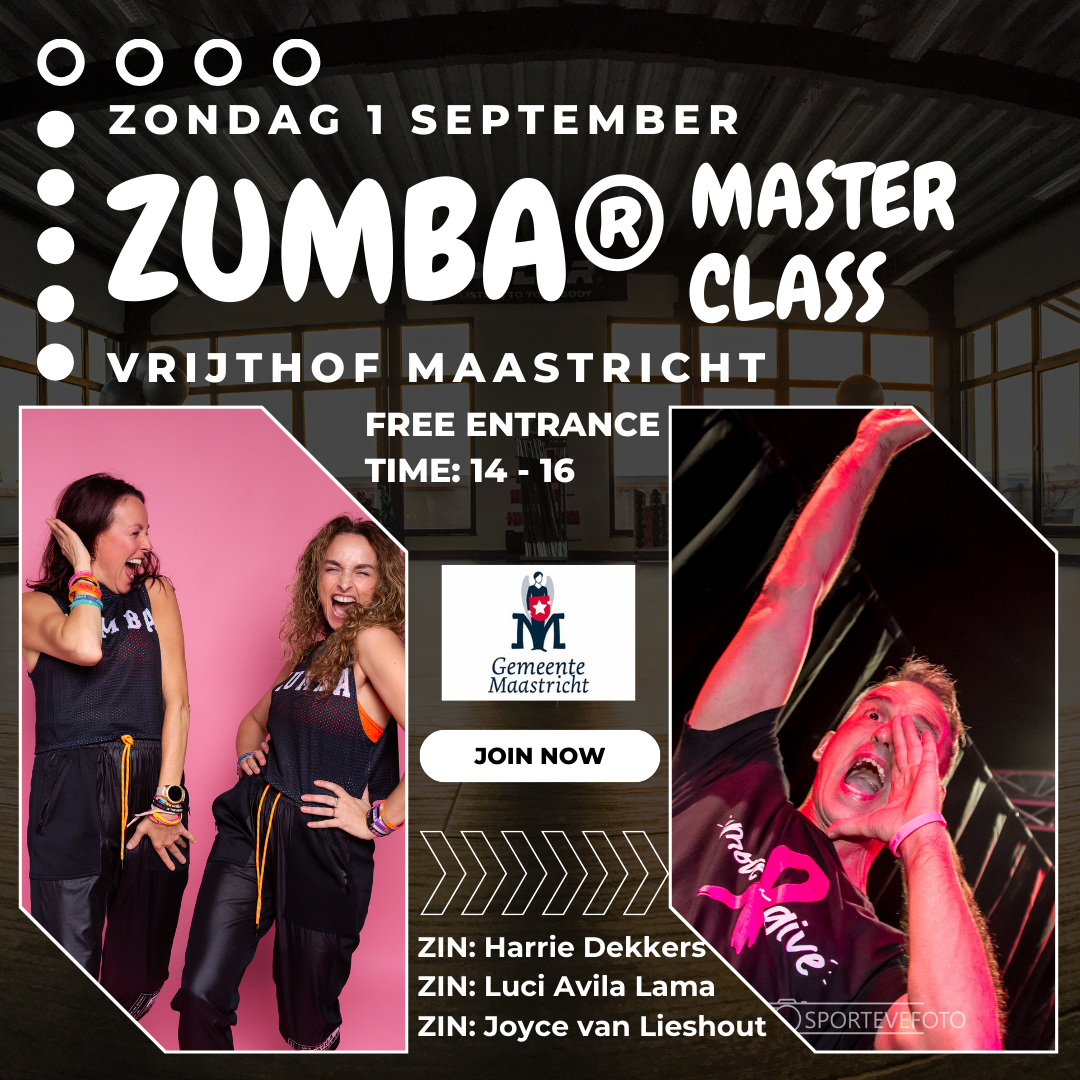 Zumba MC Vrijthof 1 sept  Black White Minimalist Zumba Class Instagram Post.png